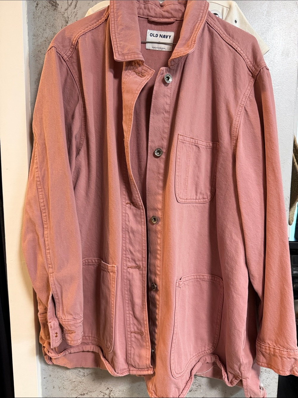 Old Navy Mauve-Pink Utility Jacket
